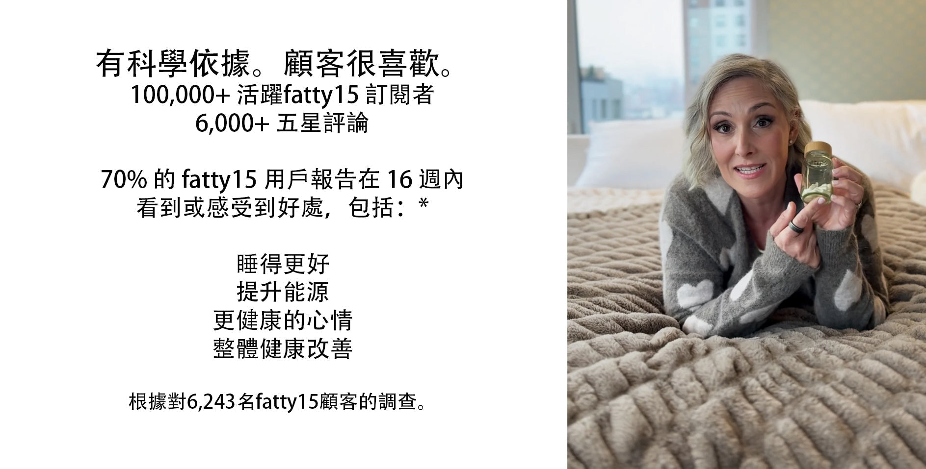 老化與細胞 從內而外的健康,只有fatty15™能幫助我們的細胞抵禦年齡!