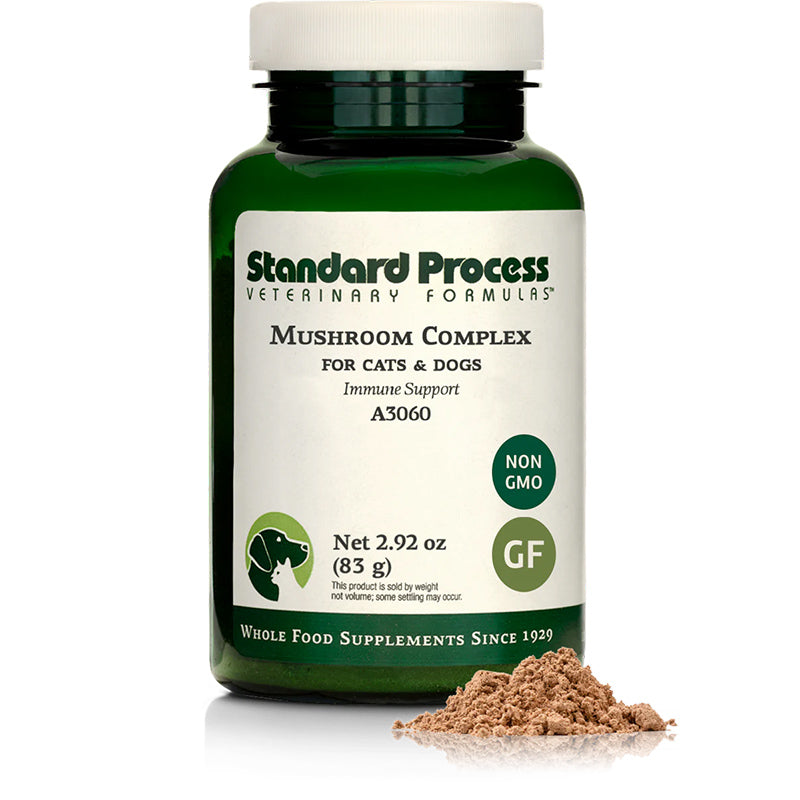 （預訂PRE-ORDER)Standard Process 獸醫配方：貓狗專用蘑菇複合物 - 免疫支持/Mushroom Complex, 2.92 oz (83 g)