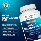 (預訂PRE-ORDER)新品上市|鱈魚肝油膠囊Cod Liver Oil Capsules