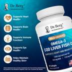 (預訂PRE-ORDER)新品上市|鱈魚肝油膠囊Cod Liver Oil Capsules