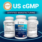 (預訂PRE-ORDER)新品上市|鱈魚肝油膠囊Cod Liver Oil Capsules