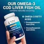 (預訂PRE-ORDER)新品上市|鱈魚肝油膠囊Cod Liver Oil Capsules