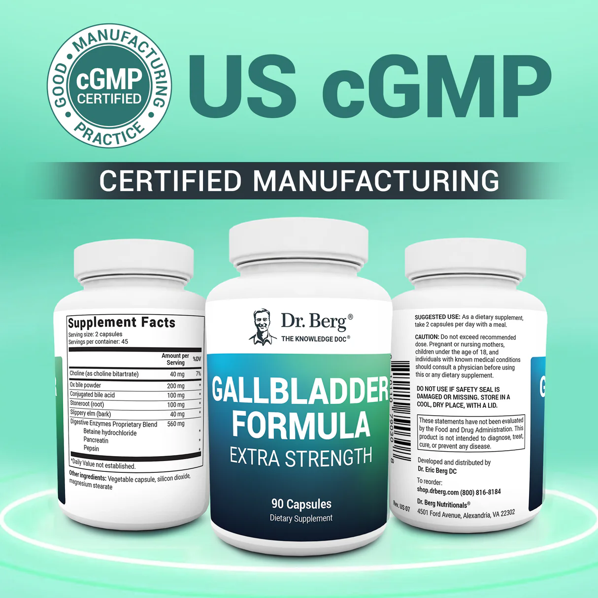 (預訂PRE-ORDER)Gallbladder Formula Extra Strength|膽囊配方額外強度90粒