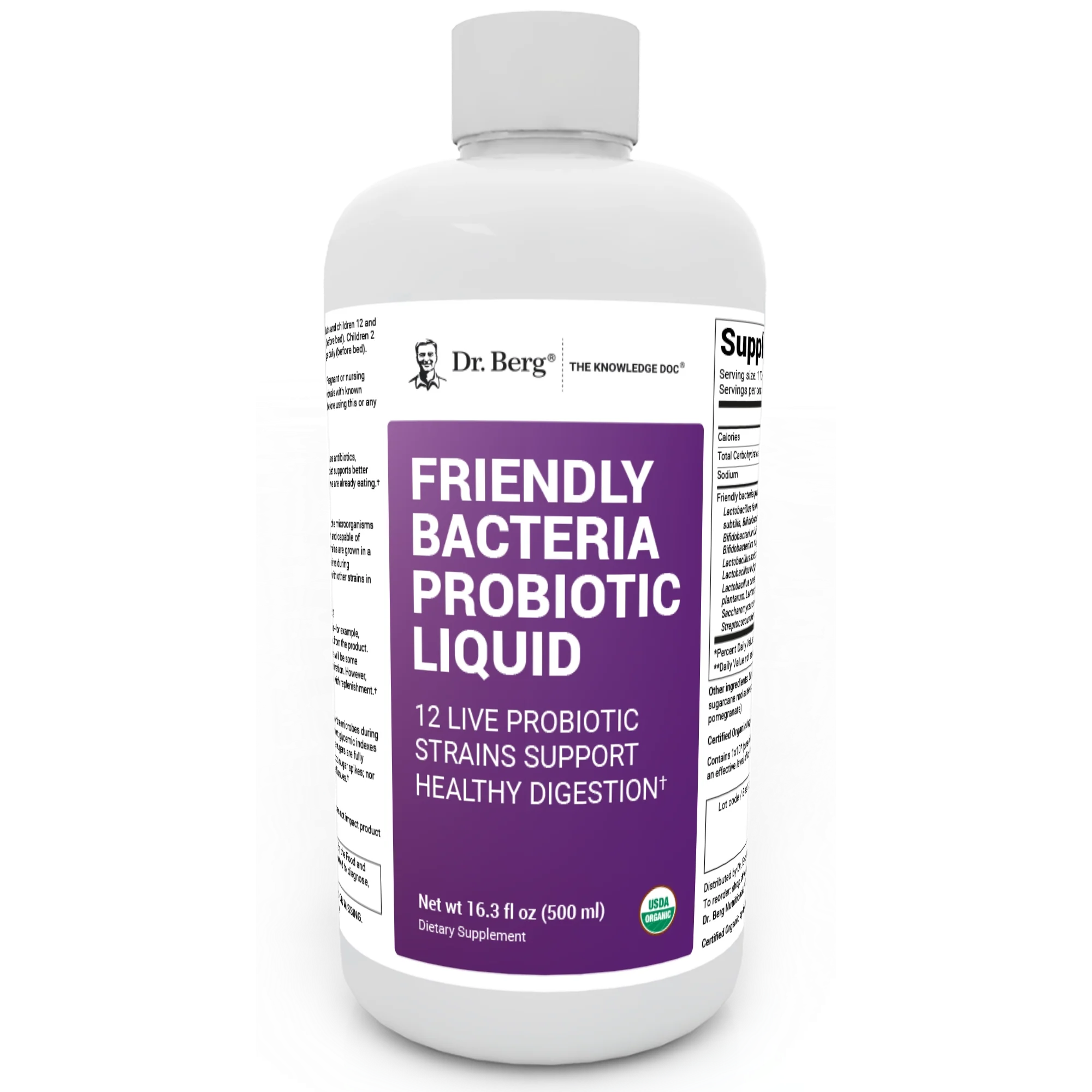 (預訂PRE-ORDER)Friendly Bacteria Probiotic Liquid｜友善細菌益生菌液500ML