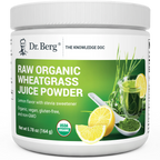 (預訂PRE-ORDER)Organic Raw Wheatgrass Juice Powder Lemon｜有機生小麥草汁粉檸檬164G