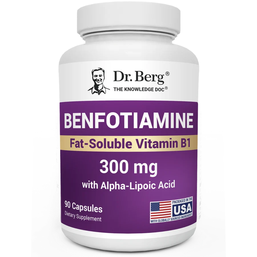 Nerve Support with Benfotiamine | 90 Capsules