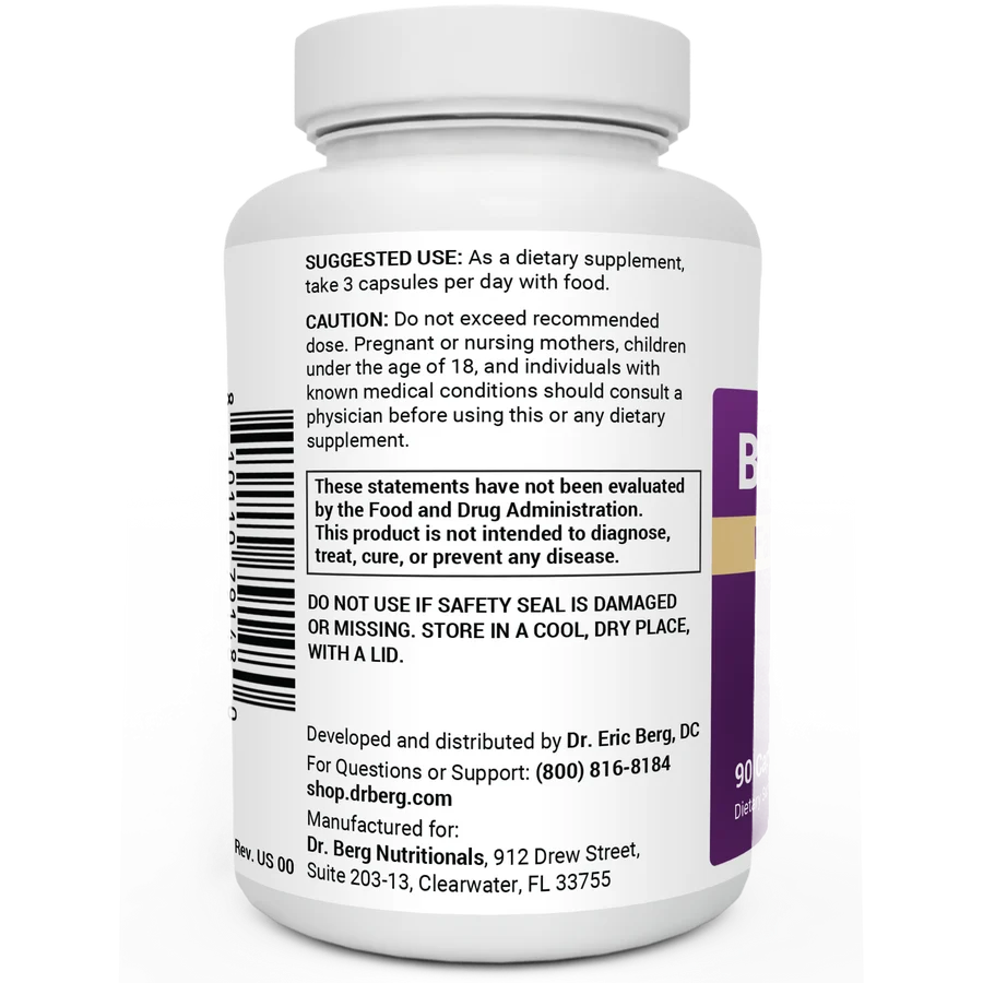 Nerve Support with Benfotiamine | 90 Capsules