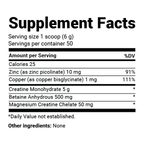 Dr. Berg Creatine Monohydrate Powder with Minerals 柏格醫生複合一水肌酸粉 (300g / 50份)