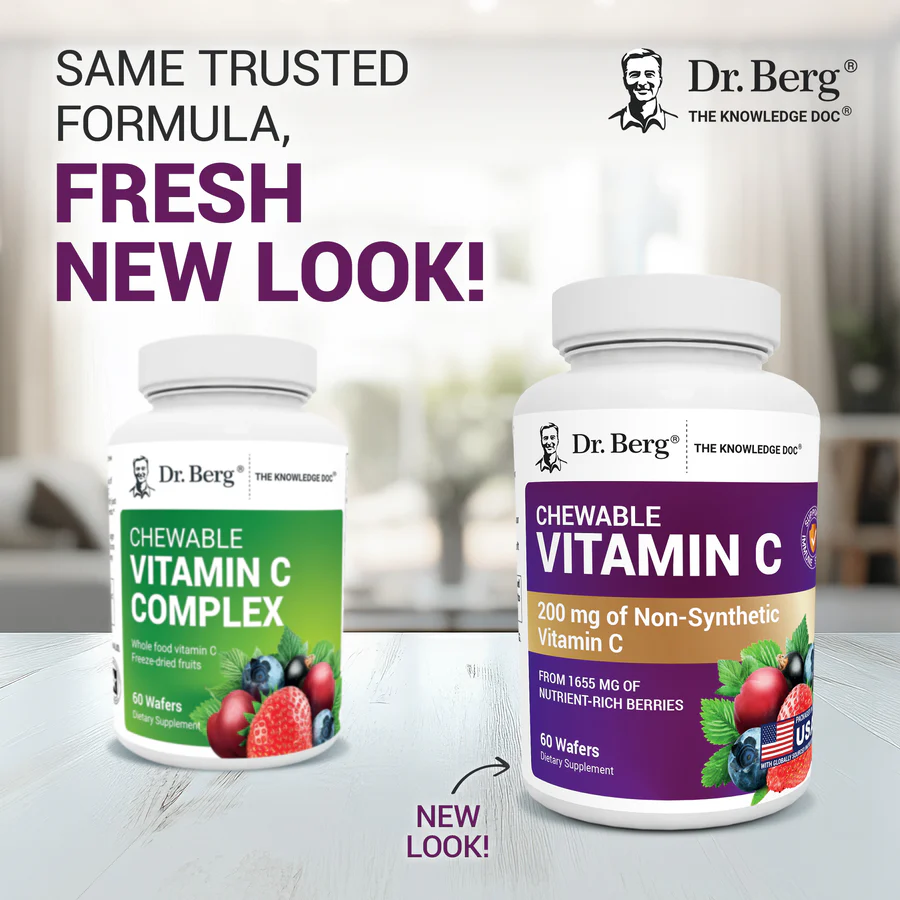 (預訂PRE-ORDER)Chewable Vitamin C Complex|天然维生素C
