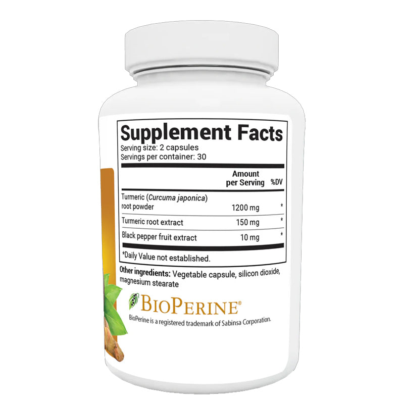 (預訂PRE-ORDER)Turmeric Curcumin with Bioperine｜薑黃薑黃素與胡椒素60粒