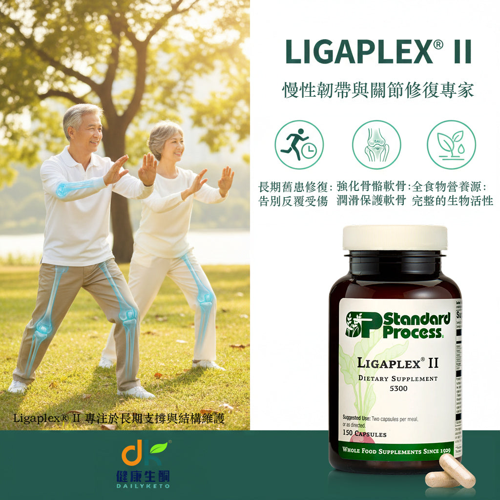 (預訂PRE-ORDER)Standard Process Ligaplex® II (150粒)｜慢性關節舊患修復與韌帶長期保養