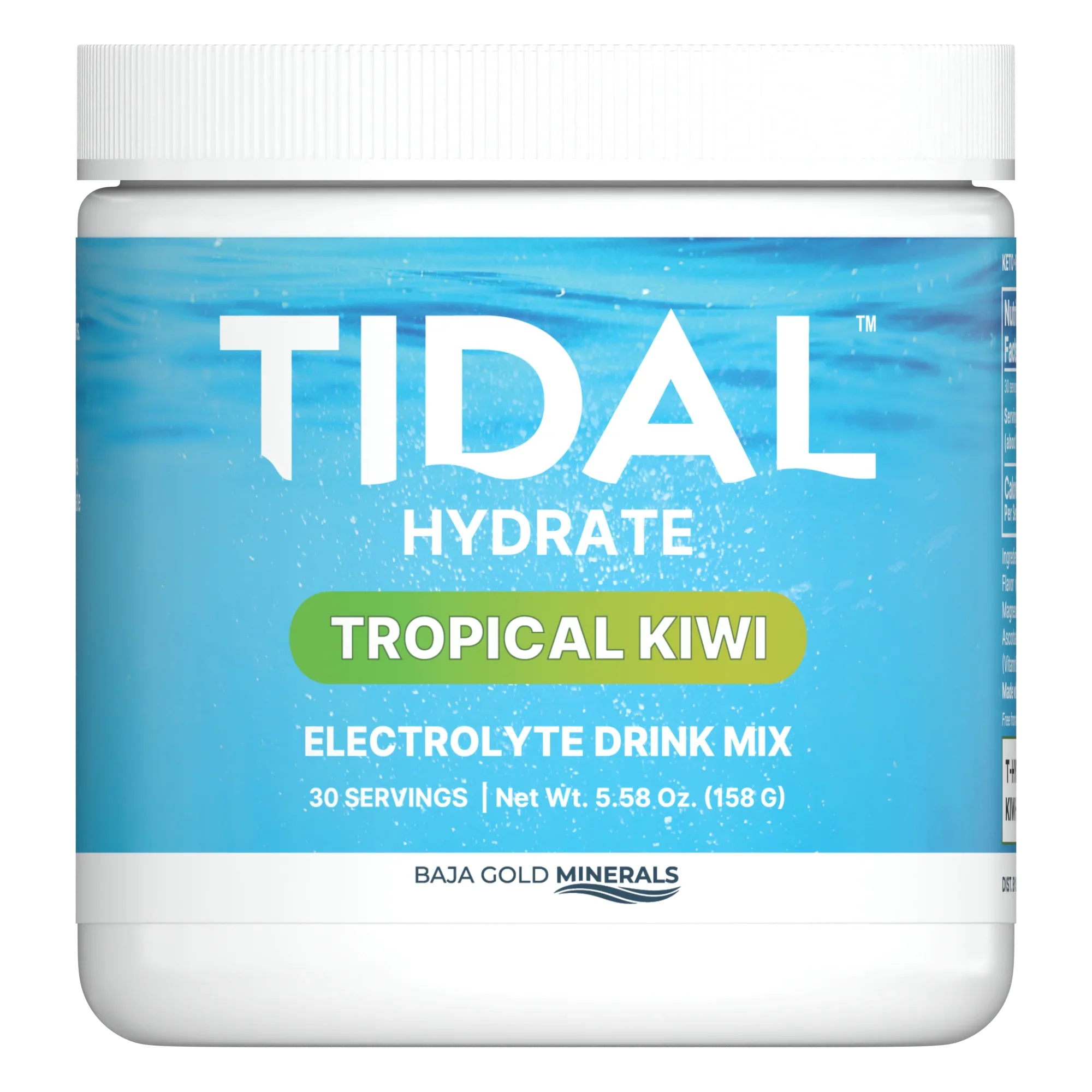 [新品搶先預售中】TIDAL™ Hydrate / Hydrate Core 日常深層水合電解質粉（日常清爽補水 / 原味純粹版）