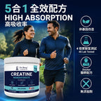 Dr. Berg Creatine Monohydrate Powder with Minerals 柏格醫生複合一水肌酸粉 (300g / 50份)