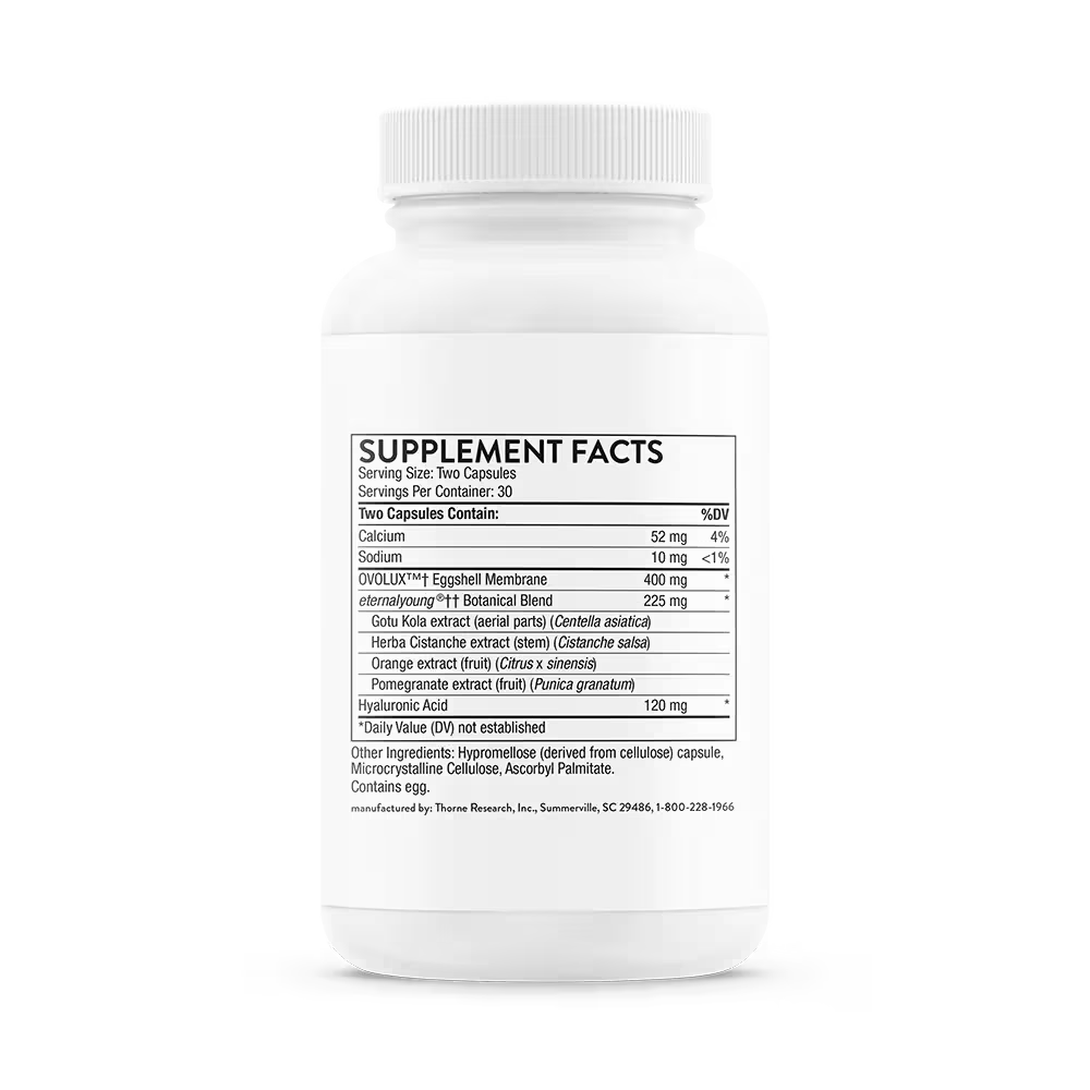 Thorne 煥采透亮肌膚膠囊60 膠囊（Radiant Skin Complex 60 Capsules）