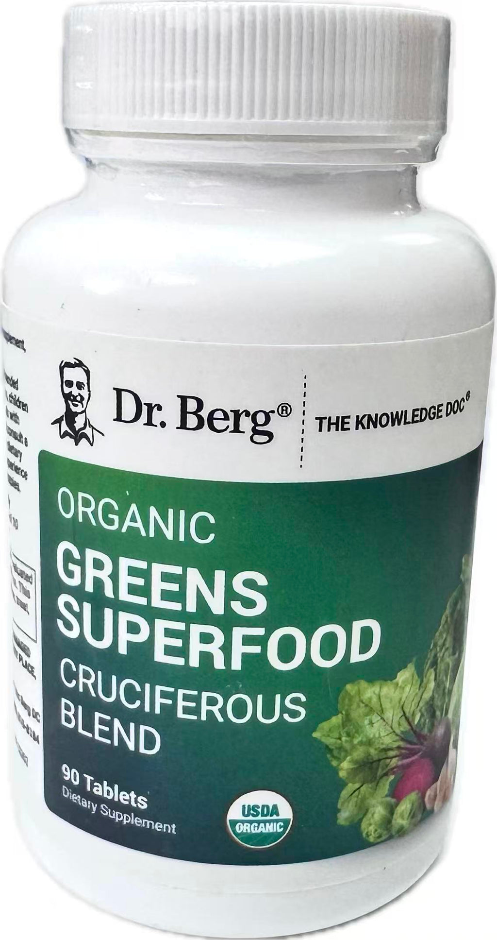 (預訂PRE-ORDER)Organic Greens Superfood - Cruciferous Blend - 250 tablets｜有機綠色超級食品 - 十字花科混合物 - 250 片