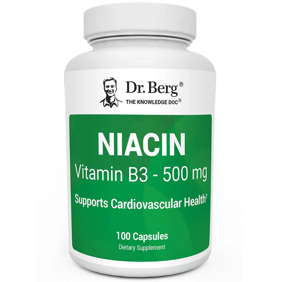 (預訂PRE-ORDER)煙酸 - 500 毫克維生素 B3 - 100 粒明膠膠囊(Niacin - 500 mg of Vitamin B3 - 100 Gelatin Capsules)