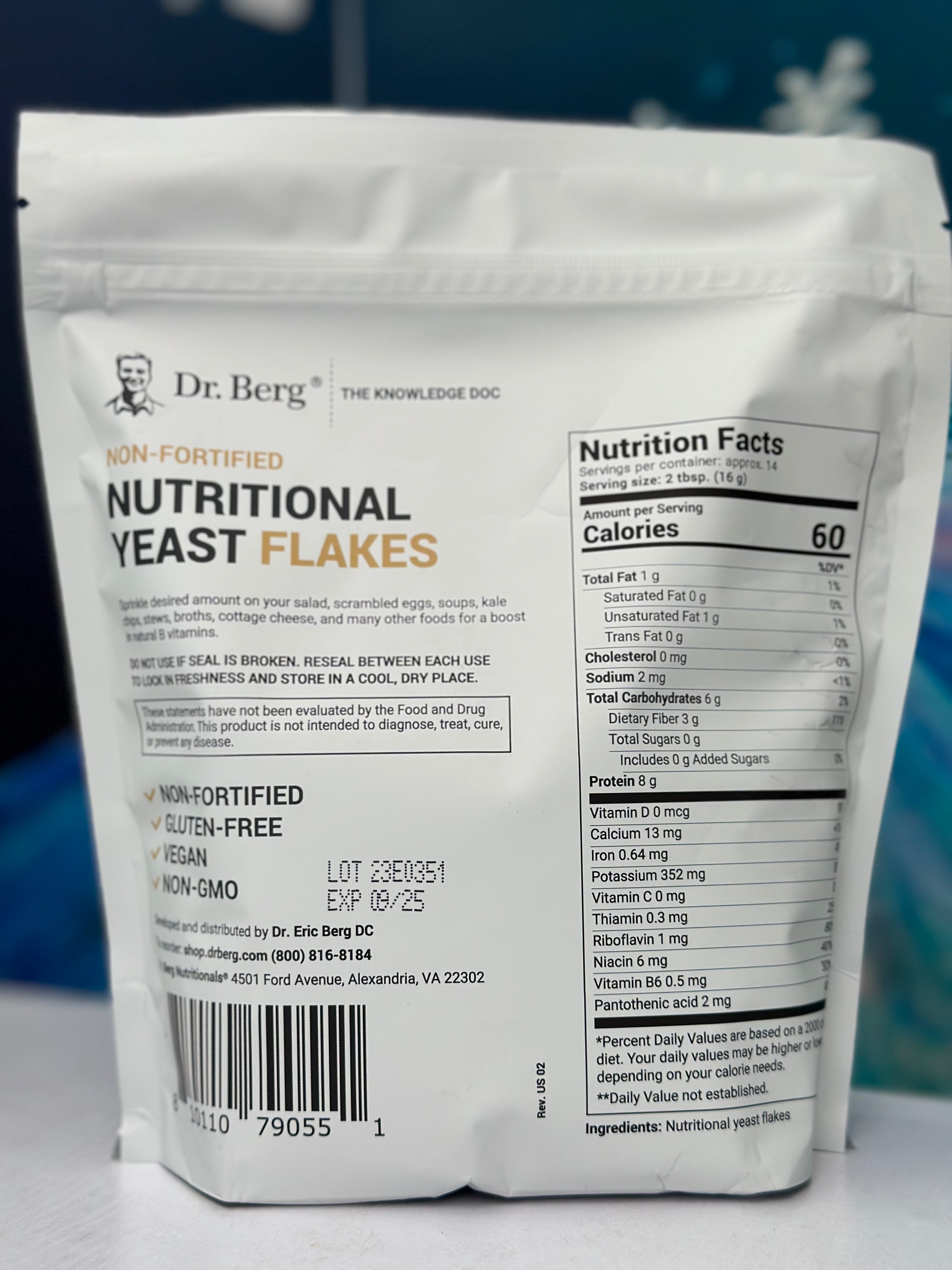 (預訂PRE-ORDER)NUTRITIONAL YEAST FLAKES｜營養酵母片14天份量