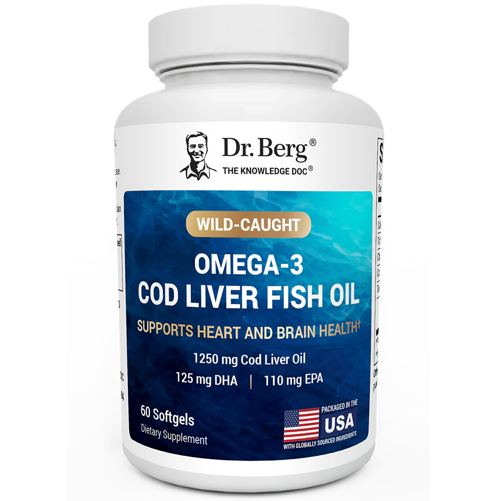 (預訂PRE-ORDER)新品上市|鱈魚肝油膠囊Cod Liver Oil Capsules