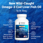 (預訂PRE-ORDER)新品上市|鱈魚肝油膠囊Cod Liver Oil Capsules