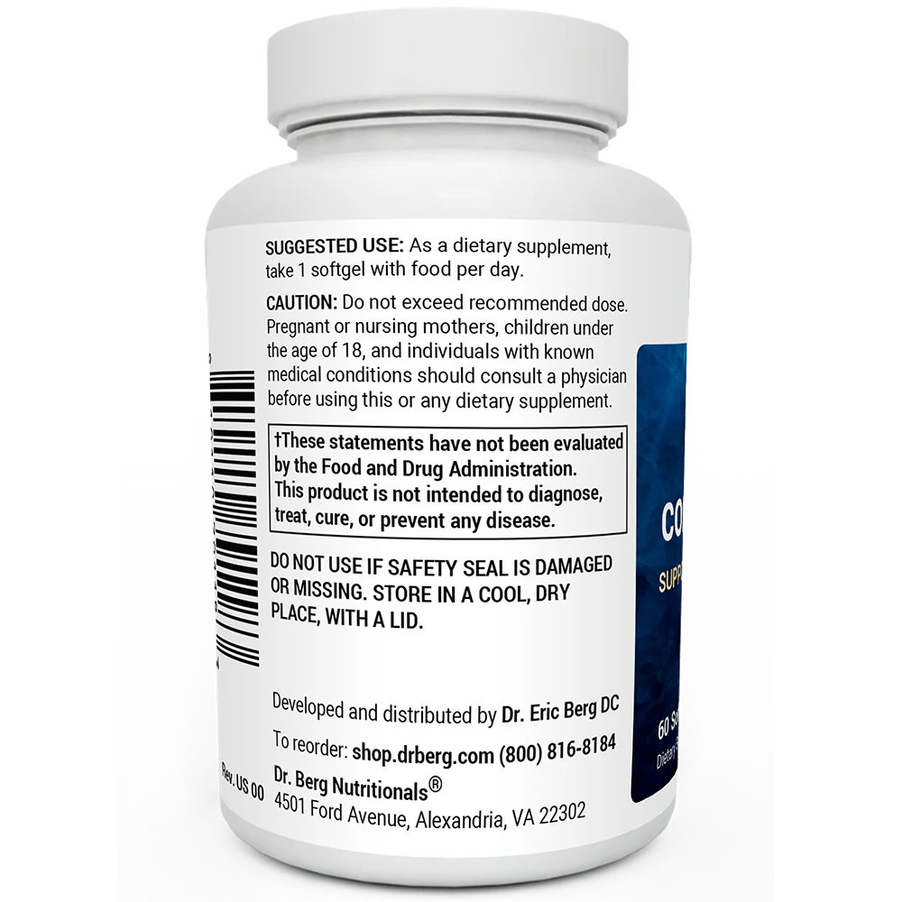 (預訂PRE-ORDER)新品上市|鱈魚肝油膠囊Cod Liver Oil Capsules