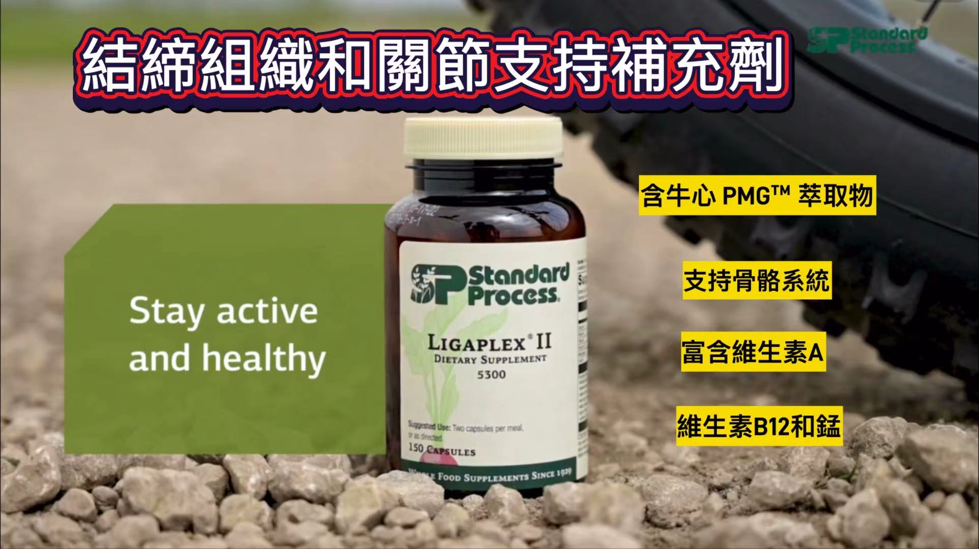 (預訂PRE-ORDER)Standard Process Ligaplex® II (150粒)｜慢性關節舊患修復與韌帶長期保養