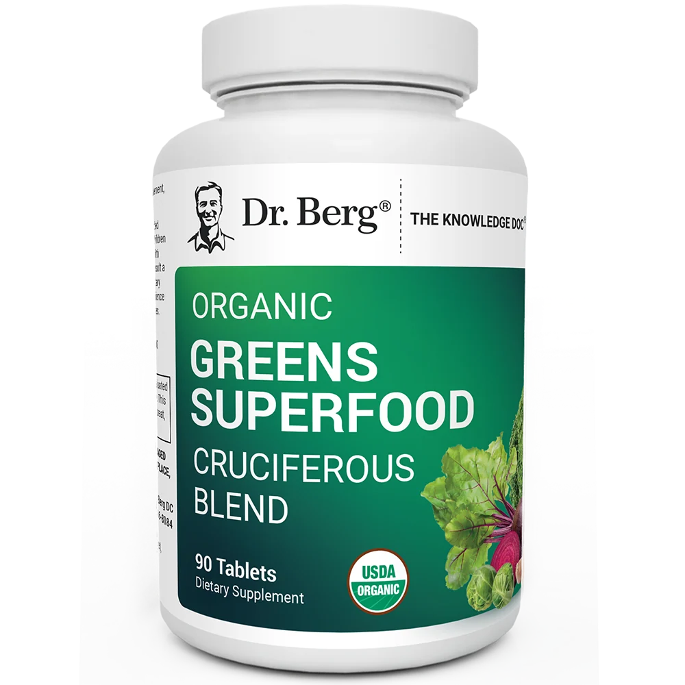 (預訂PRE-ORDER)Organic Greens Superfood - Cruciferous Blend - 250 tablets｜有機綠色超級食品 - 十字花科混合物 - 250 片