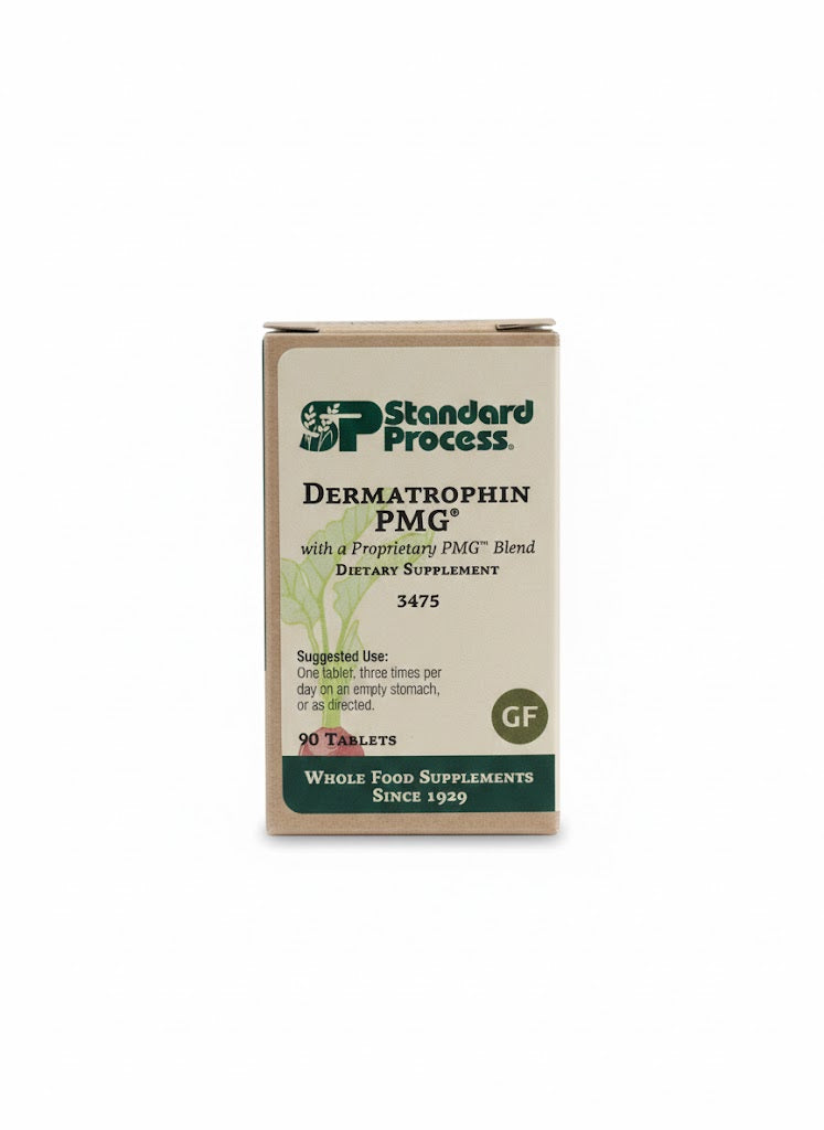 (預訂PRE-ORDER)Standard Process | Dermatrophin PMG® 專利上皮修護配方 (90/360 粒裝) 細胞級皮膚與腸道粘膜修復，維持結締組織健康