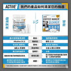 (預訂PRE-ORDER)咖啡機全效清潔除垢片 (24片裝) | 支援 Nespresso、Keurig、Ninja、Delonghi、Miele、咖啡壺除垢與清潔片、去垢滴漏咖啡及義式咖啡機